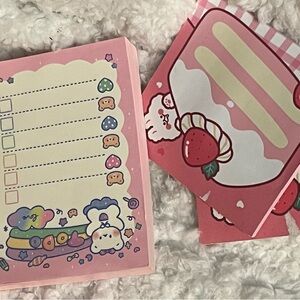 -Cute Pink Stationery Set-